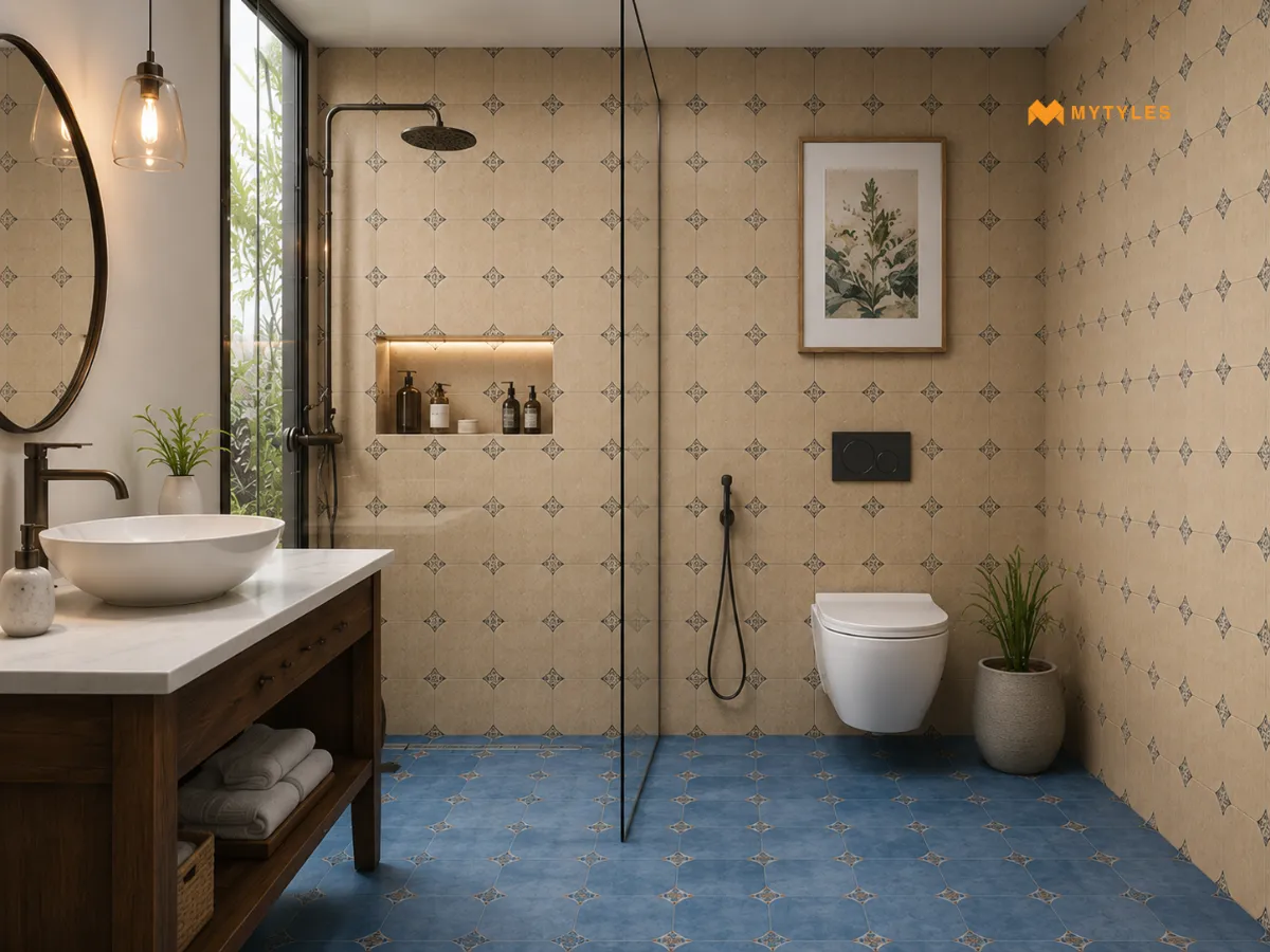 Indian Octagon Wall and Floor Tile